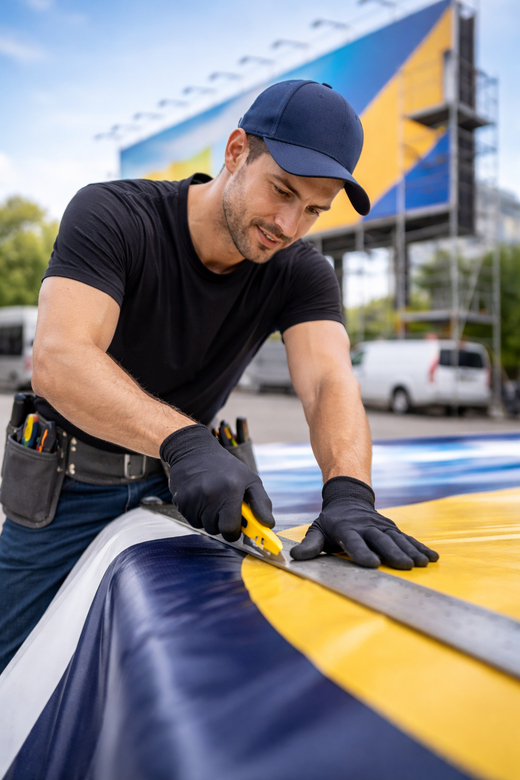Equipo de trabajo en oficina
