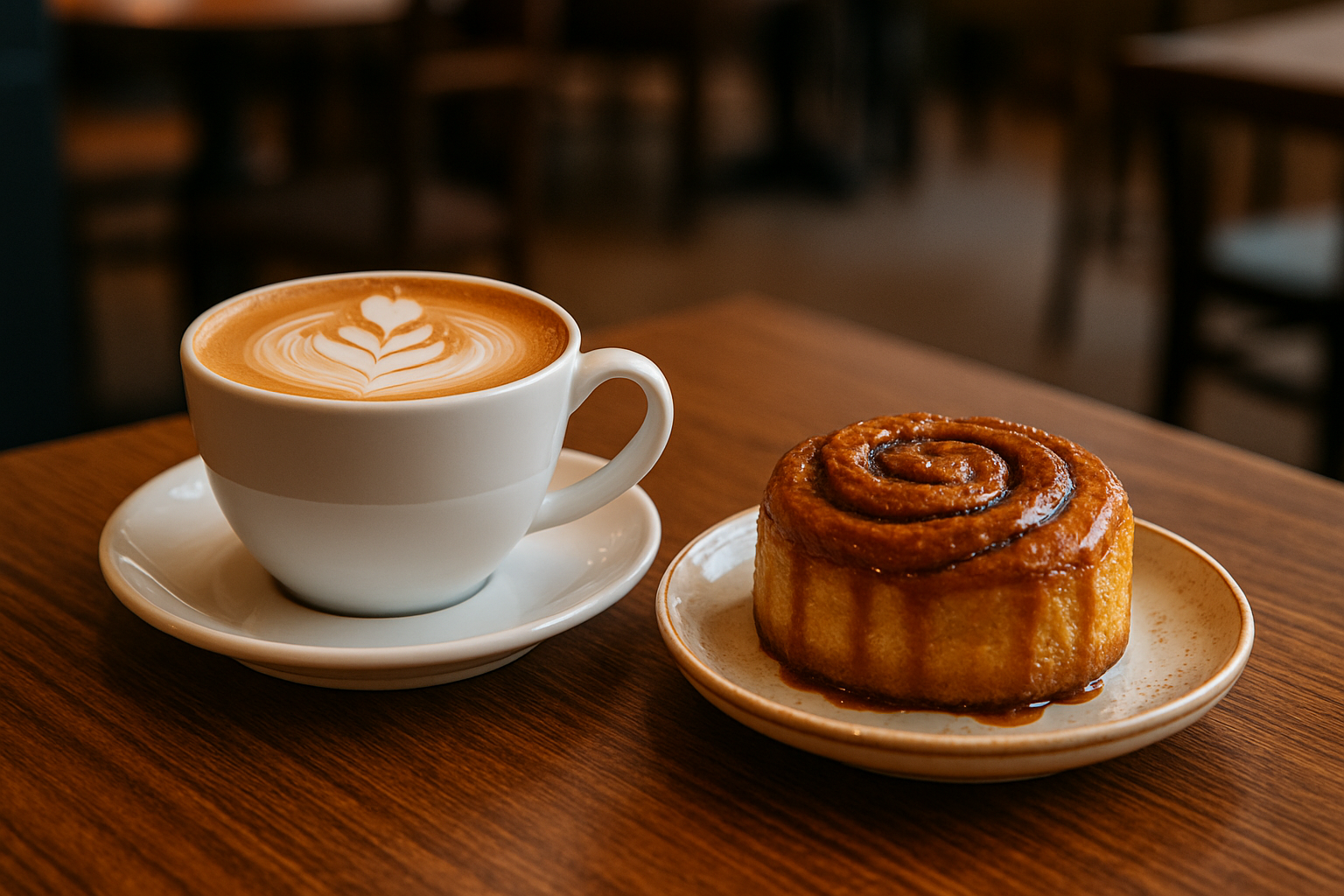 Bebida en barra de restaurante